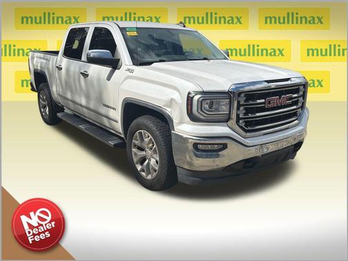 White Frost Tricoat 2018 GMC Sierra 1500 SLT