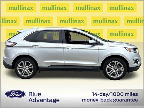 Ingot Silver 2018 Ford Edge Titanium