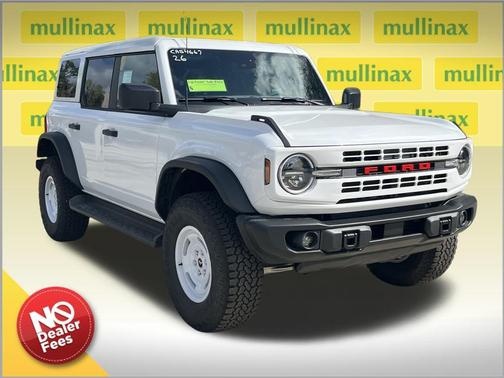 Oxford White 2026 Ford Bronco Heritage Edition