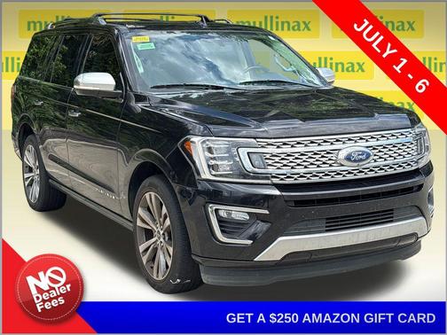 Agate Black 2020 Ford Expedition Platinum