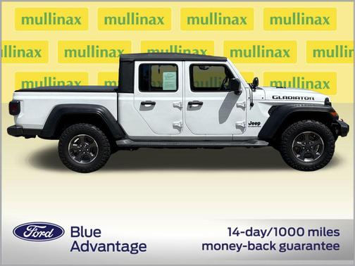 Bright White Clearcoat 2020 Jeep Gladiator Sport