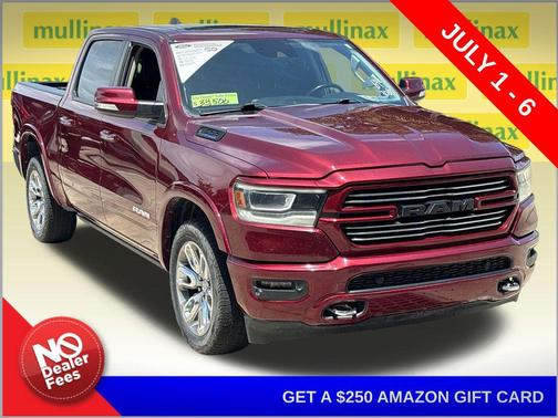 Delmonico Red Pearlcoat 2022 RAM 1500 Laramie