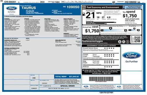 2017 Ford Taurus SEL