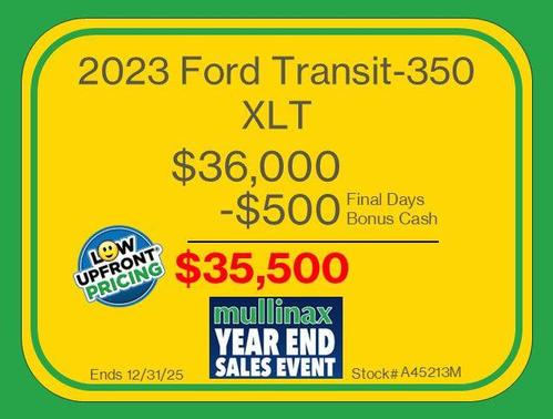 2023 Ford Transit-350 XLT