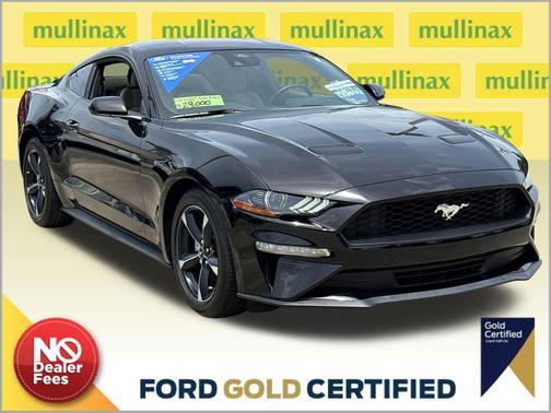 Shadow Black 2022 Ford Mustang EcoBoost