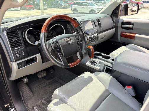 Midnight Black Metallic 2022 Toyota Sequoia Platinum