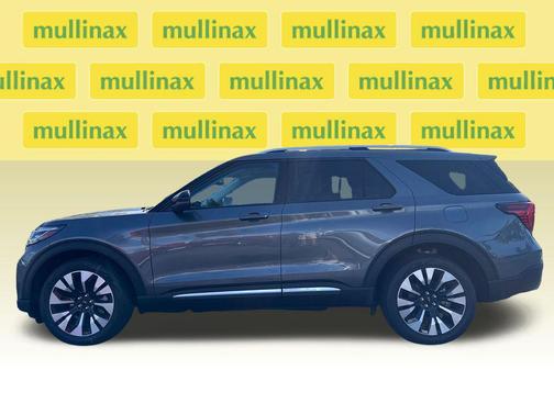 Gray 2026 Ford Explorer Platinum