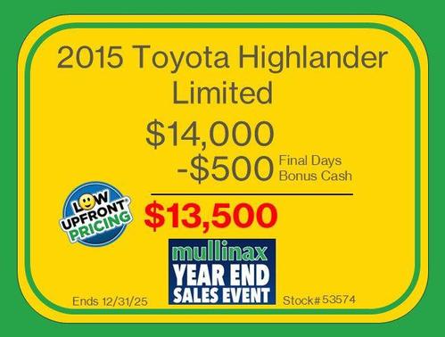 2015 Toyota Highlander Limited