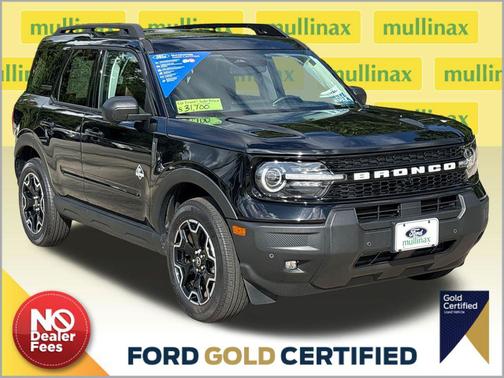 Shadow Black 2025 Ford Bronco Sport Outer Banks