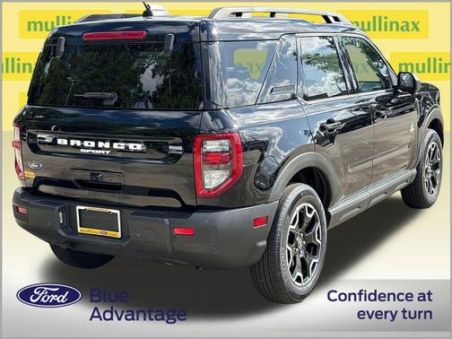 Shadow Black 2025 Ford Bronco Sport Outer Banks