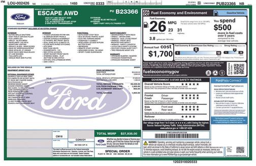 2023 Ford Escape ST-Line Select