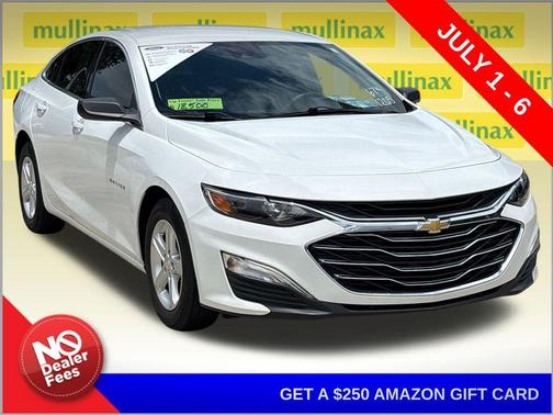 Summit White 2023 Chevrolet Malibu 1LS