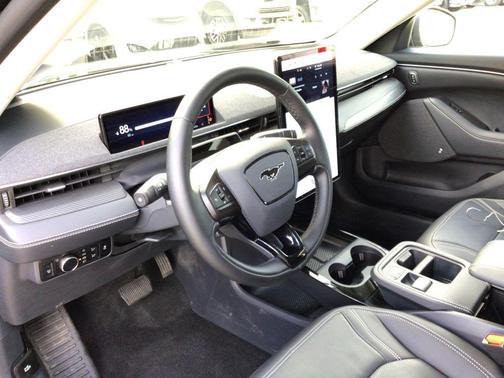 Shadow Black 2025 Ford Mustang Mach-E Premium