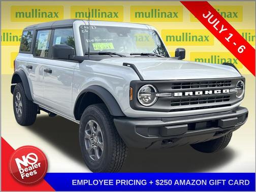 Avalanche Gray 2026 Ford Bronco Base