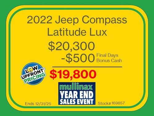 2022 Jeep Compass Latitude Lux