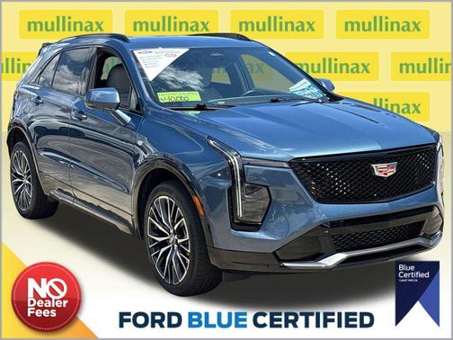 Deep Sea Metallic 2025 Cadillac XT4 Sport