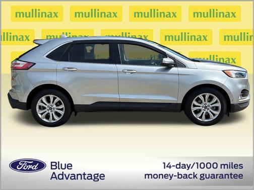 Iconic Silver Metallic 2020 Ford Edge Titanium