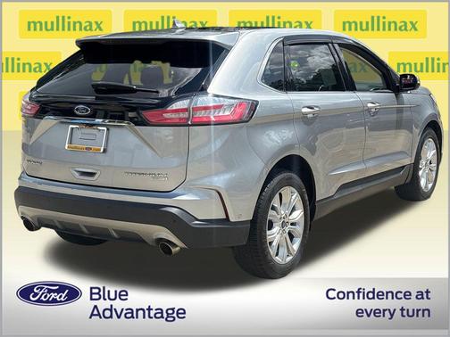 Iconic Silver Metallic 2020 Ford Edge Titanium