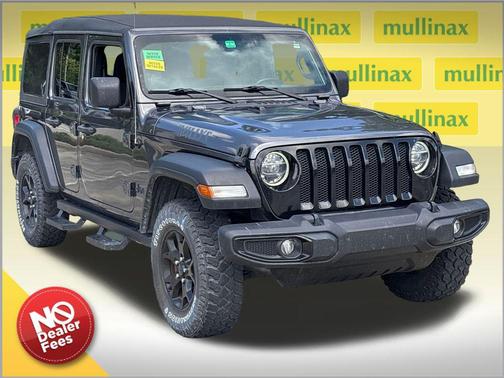Granite Crystal Metallic Clearcoat 2020 Jeep Wrangler Unlimited Willys 4x4