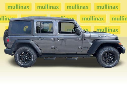 Granite Crystal Metallic Clearcoat 2020 Jeep Wrangler Unlimited Willys 4x4