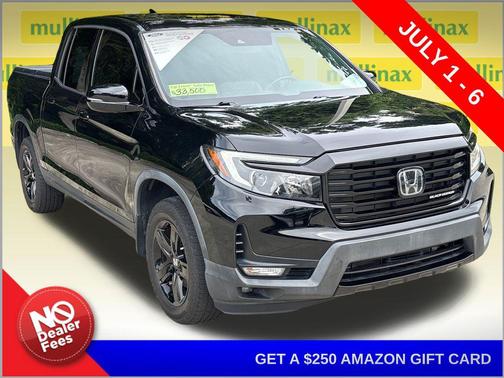 Black Metallic 2022 Honda Ridgeline Black