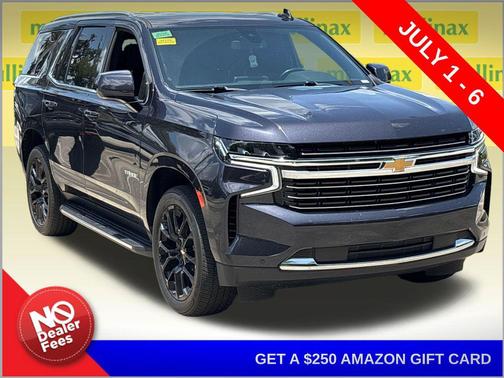 Dark Ash Metallic 2022 Chevrolet Tahoe LT