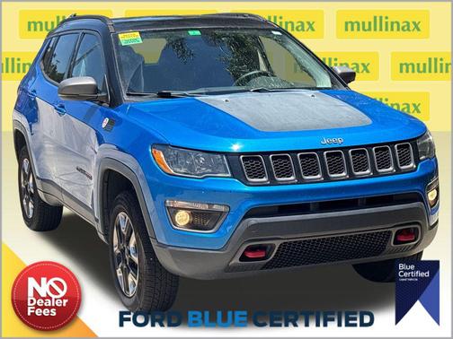 Laser Blue Pearlcoat 2018 Jeep Compass Trailhawk