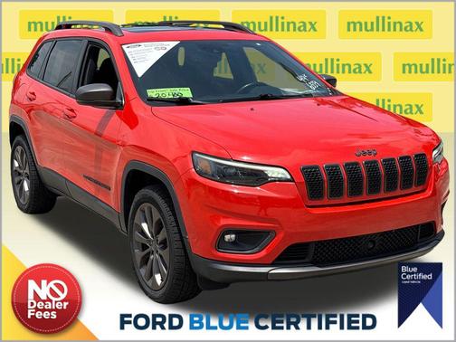 Spitfire Orange Clearcoat 2021 Jeep Cherokee Latitude Lux