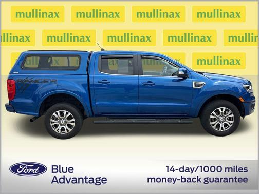 Lightning Blue Metallic 2020 Ford Ranger LARIAT