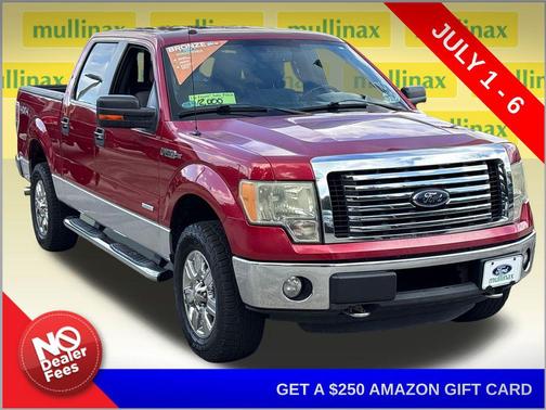 Red 2012 Ford F-150 XLT