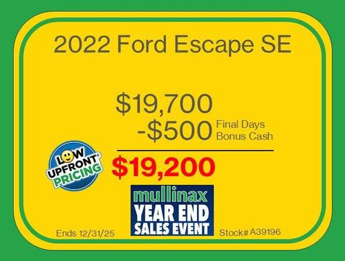 2022 Ford Escape SE