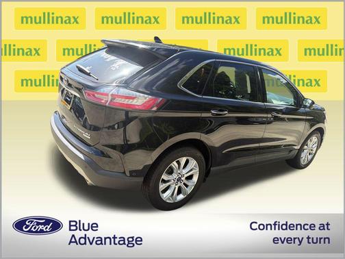 Agate Black 2020 Ford Edge Titanium