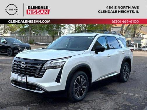 Everest White P 2026 Nissan Pathfinder Platinum