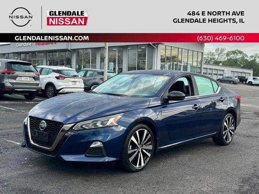 Deep Blue Pearl 2021 Nissan Altima 2.5 SR