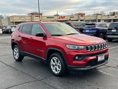 Red 2025 Jeep Compass Latitude