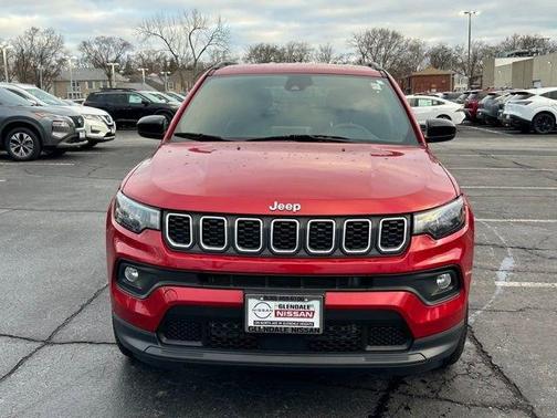 Red 2025 Jeep Compass Latitude