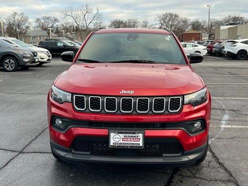 Red 2025 Jeep Compass Latitude