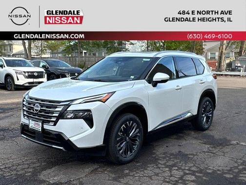 Everest White P 2026 Nissan Rogue Platinum