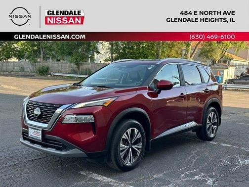 Scarlet Ember 2023 Nissan Rogue SV