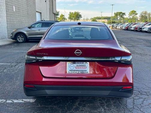 Scarlet Ember 2026 Nissan Sentra SV