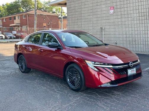 Scarlet Ember 2026 Nissan Sentra SV