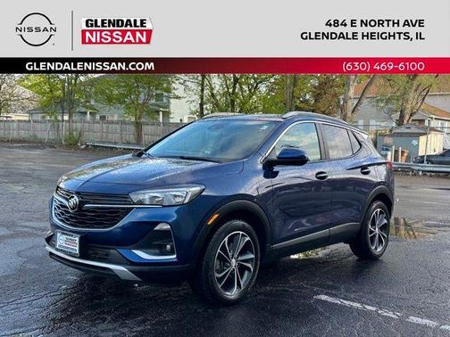 Sapphire Metallic 2023 Buick Encore GX Select