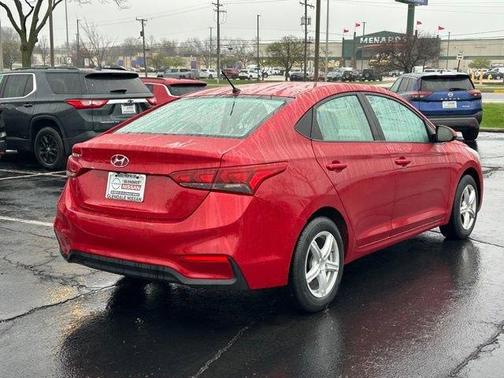 Pomegranate Red 2019 Hyundai Accent SE
