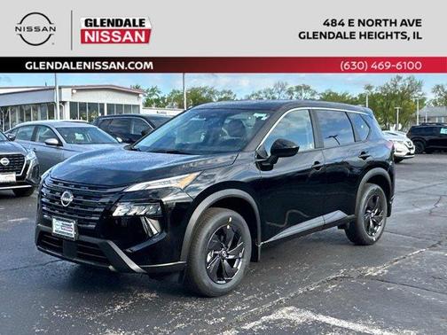 Super Black 2026 Nissan Rogue SV