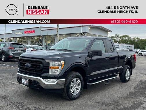 Blue Metallic 2021 Ford F-150 XL