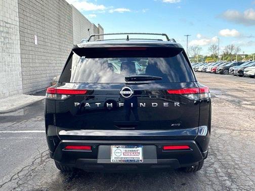 Black 2026 Nissan Pathfinder SV