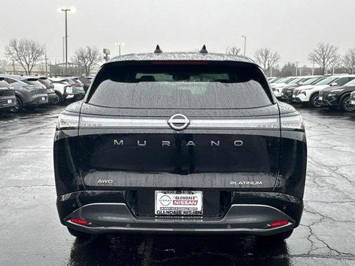 Black 2026 Nissan Murano Platinum