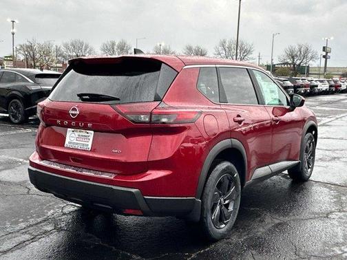 Scarlet Ember 2026 Nissan Rogue SV