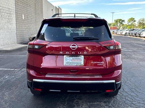 Scarlet Ember 2026 Nissan Rogue Platinum
