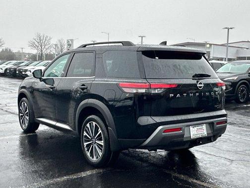 Black 2026 Nissan Pathfinder Platinum